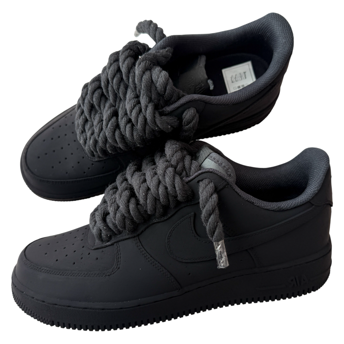 Custom Air Force 1 Low "Mattest Black"