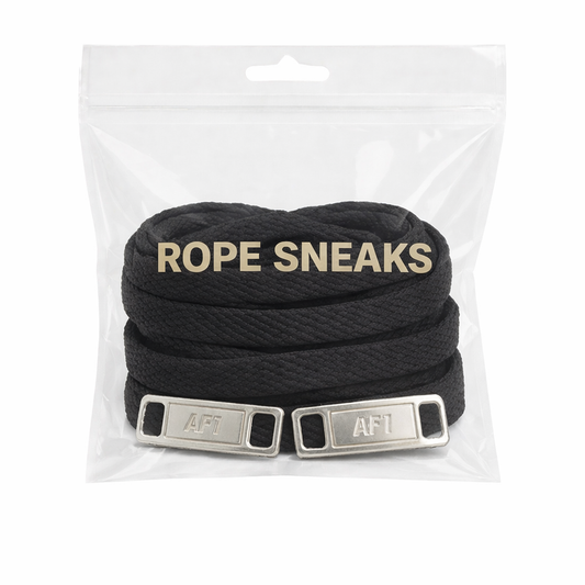 Sireturi Negre Nike Air Force 1 Low originale