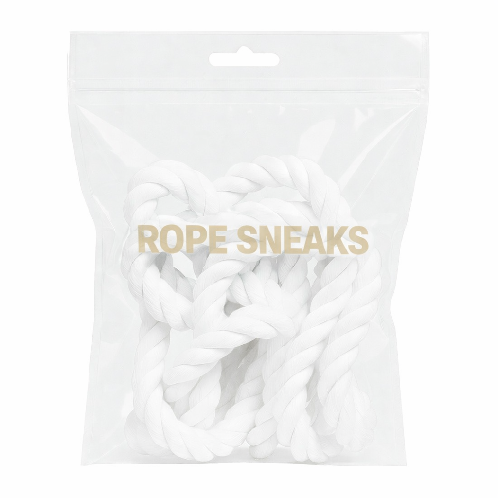 Sireturi Rope Laces Albe
