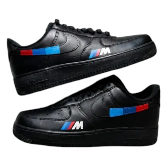 Custom Air Force 1 Black "Motorsport"