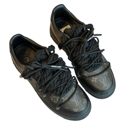 Nike Air Force 1 Black "LV Overlace"
