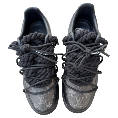 Nike Air Force 1 Black "LV Overlace"