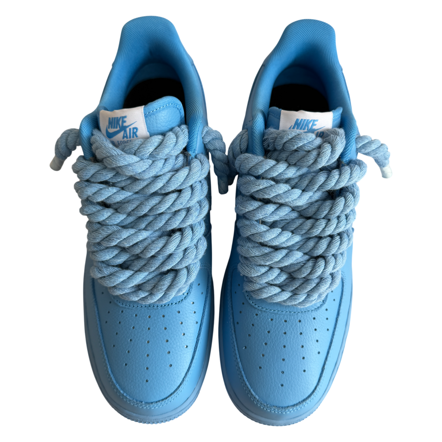 Nike Air Force 1 University Blue "Blue Rope Lace"