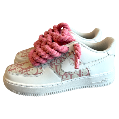 Nike Air Force 1 White "Dior Pink"