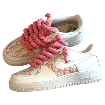 Nike Air Force 1 White "Dior Pink"