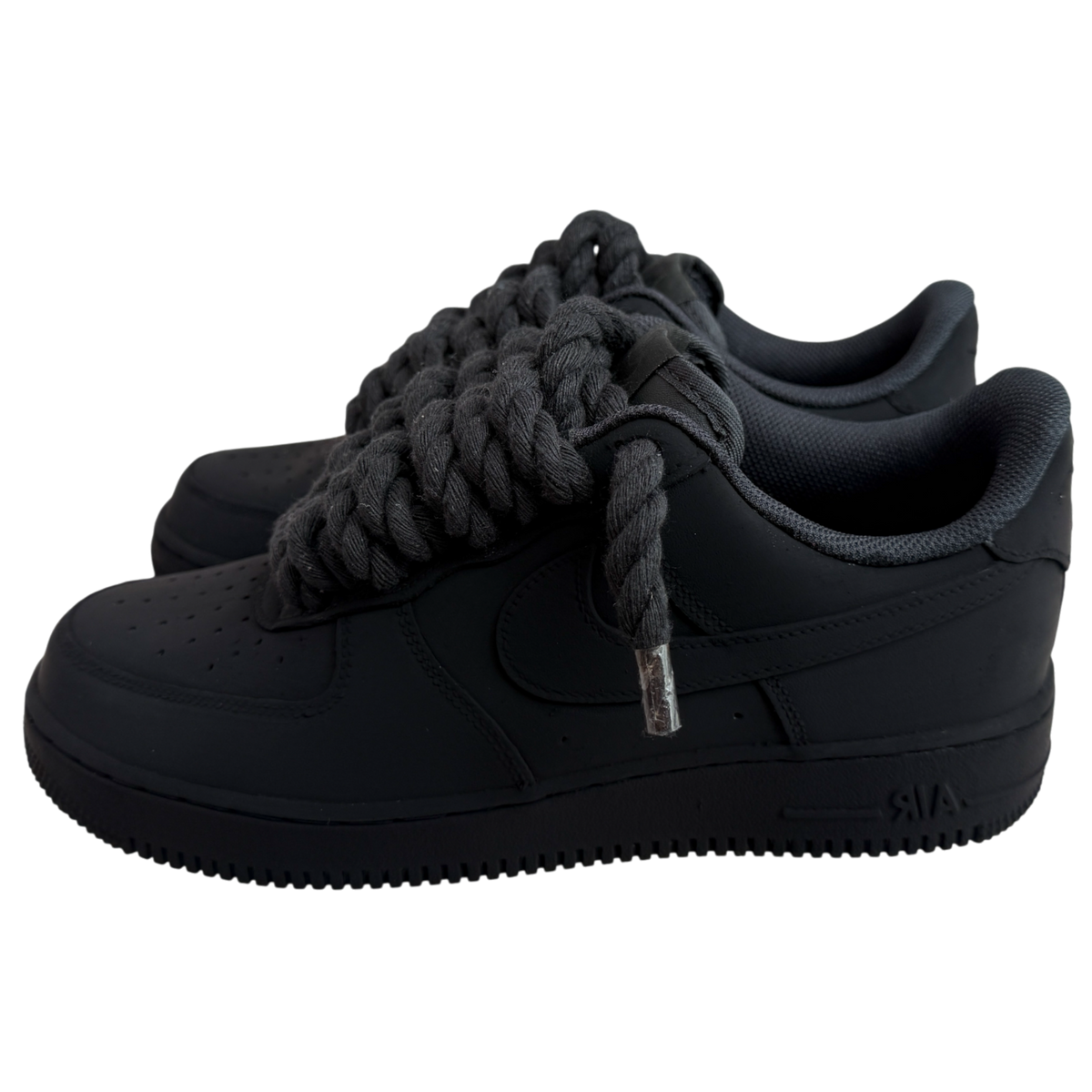 Custom Air Force 1 Low "Mattest Black"