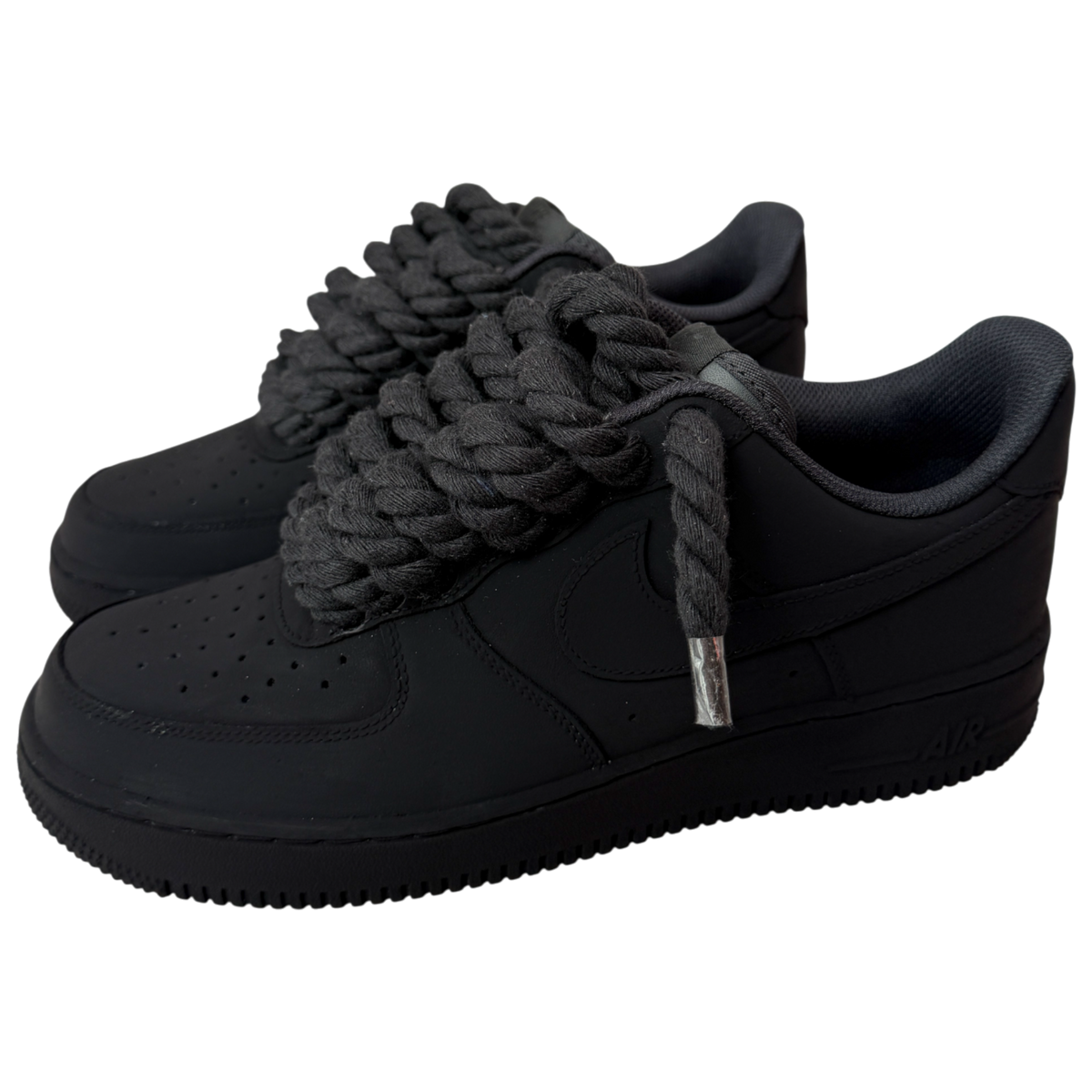 Custom Air Force 1 Low "Mattest Black"