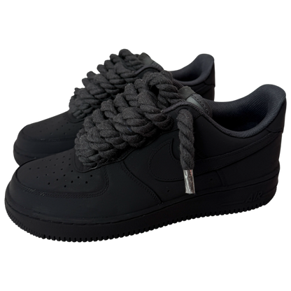 Custom Air Force 1 Low "Mattest Black"