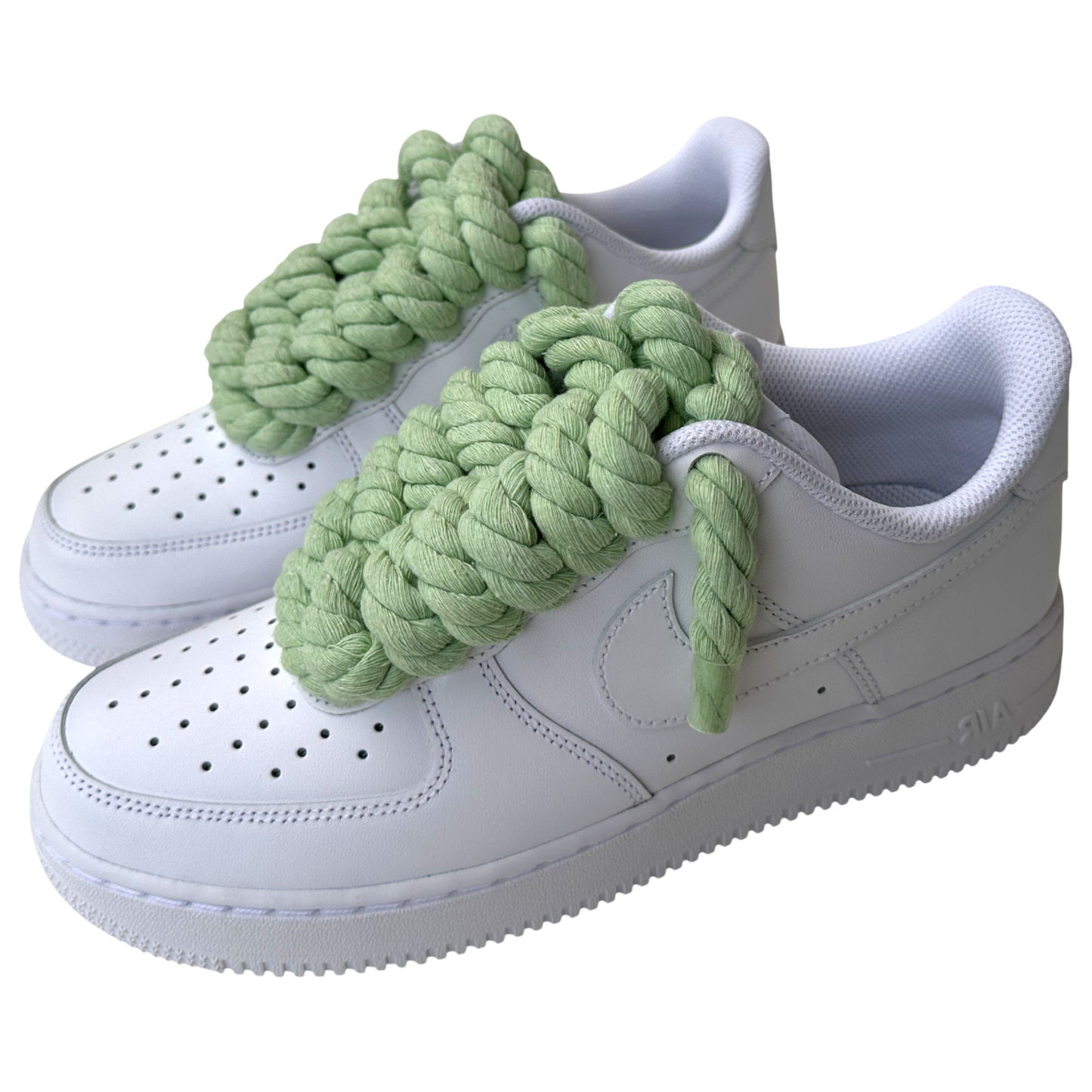 Nike Air Force 1 Low "Pastel Green Rope Lace"