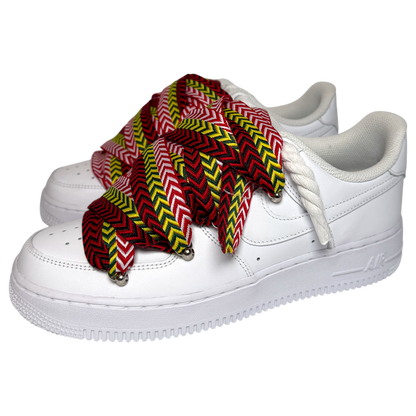 Nike Air Force 1 White "Red Multi Lanvin"