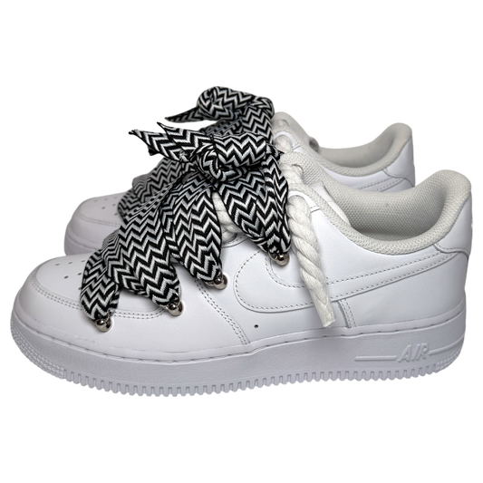 Nike Air Force 1 White "Black White Lanvin"