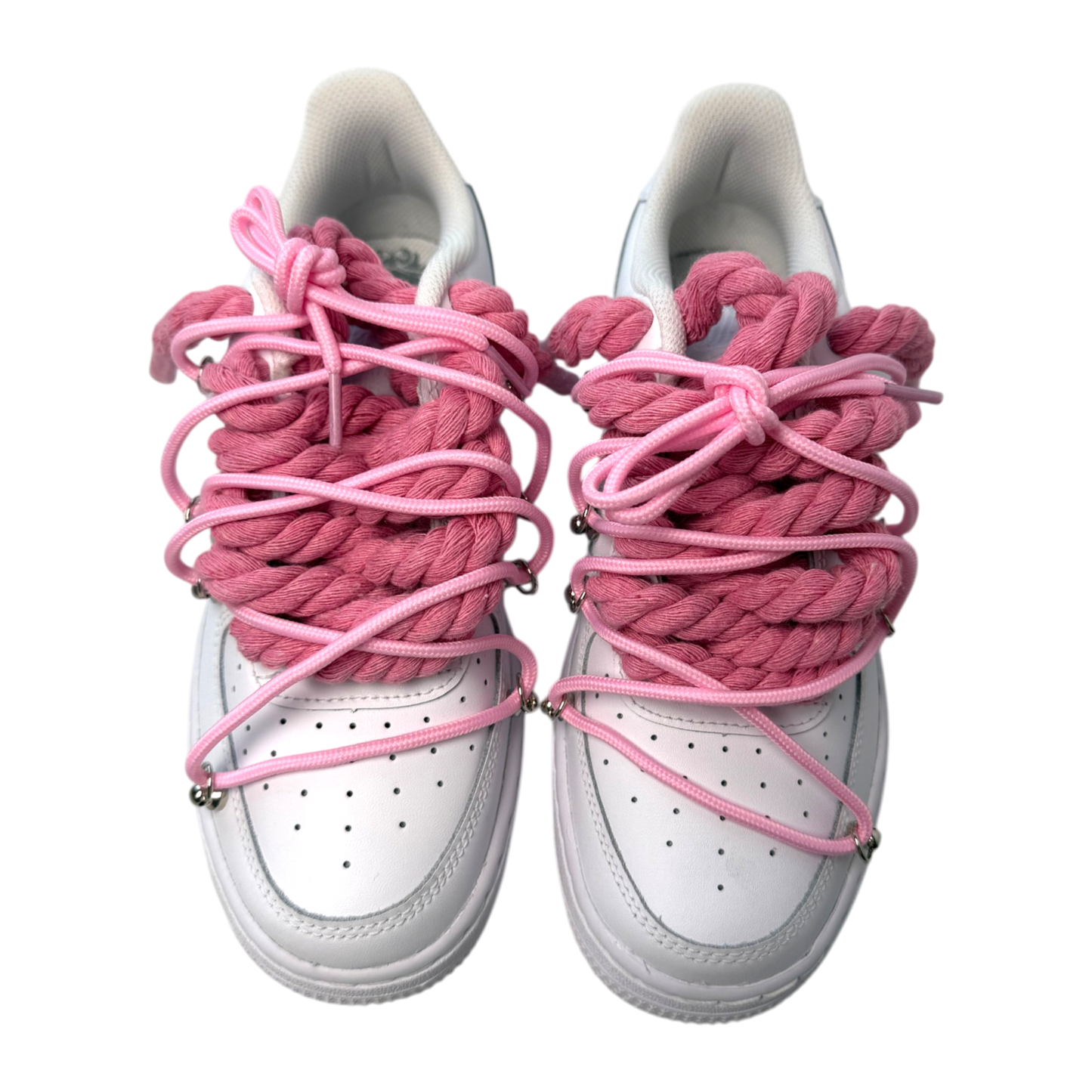 Nike Air Force 1 White "Pink Overlace"