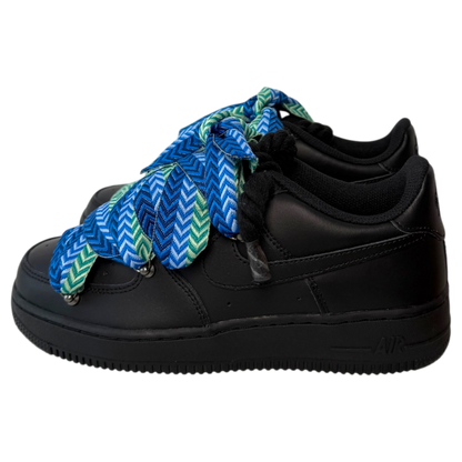 Nike Air Force 1 Black "Blue Lanvin"