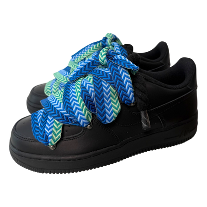 Nike Air Force 1 Black "Blue Lanvin"