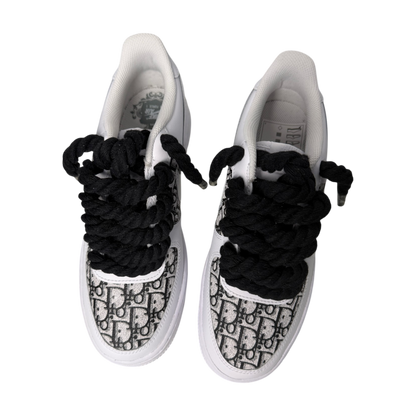 Nike Air Force 1 White "Dior Black White"