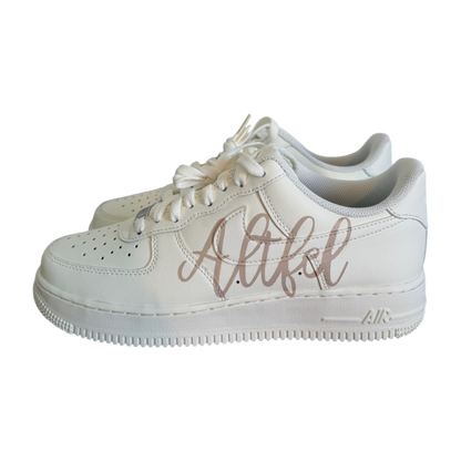 Nike Air Force 1 Sail "Your logo"