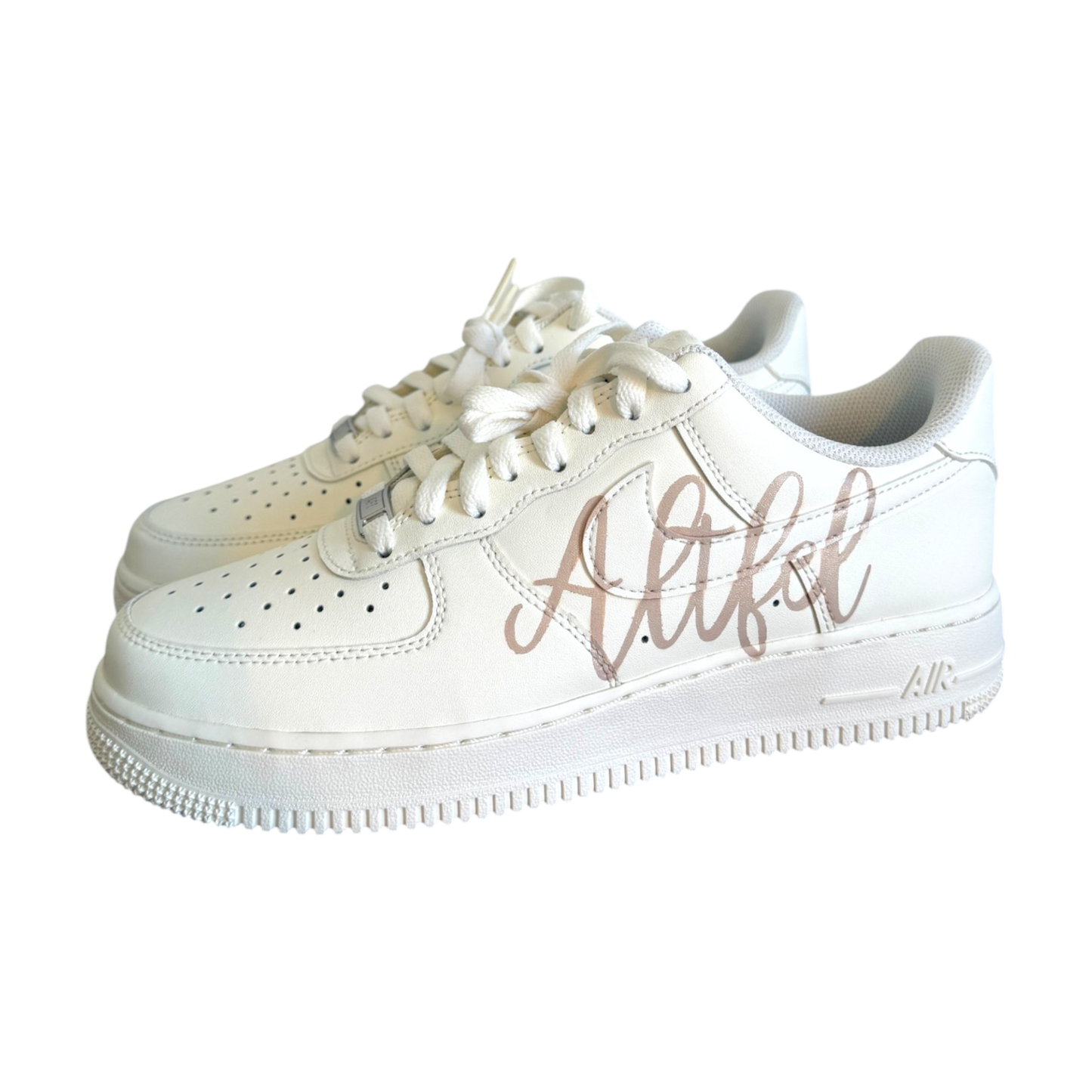 Nike Air Force 1 Sail "Your logo"