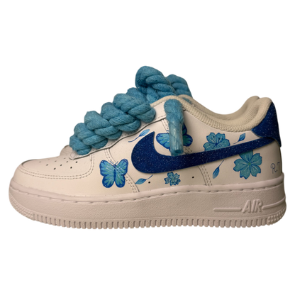 Nike Air Force 1 White "Glitter Butterfly"