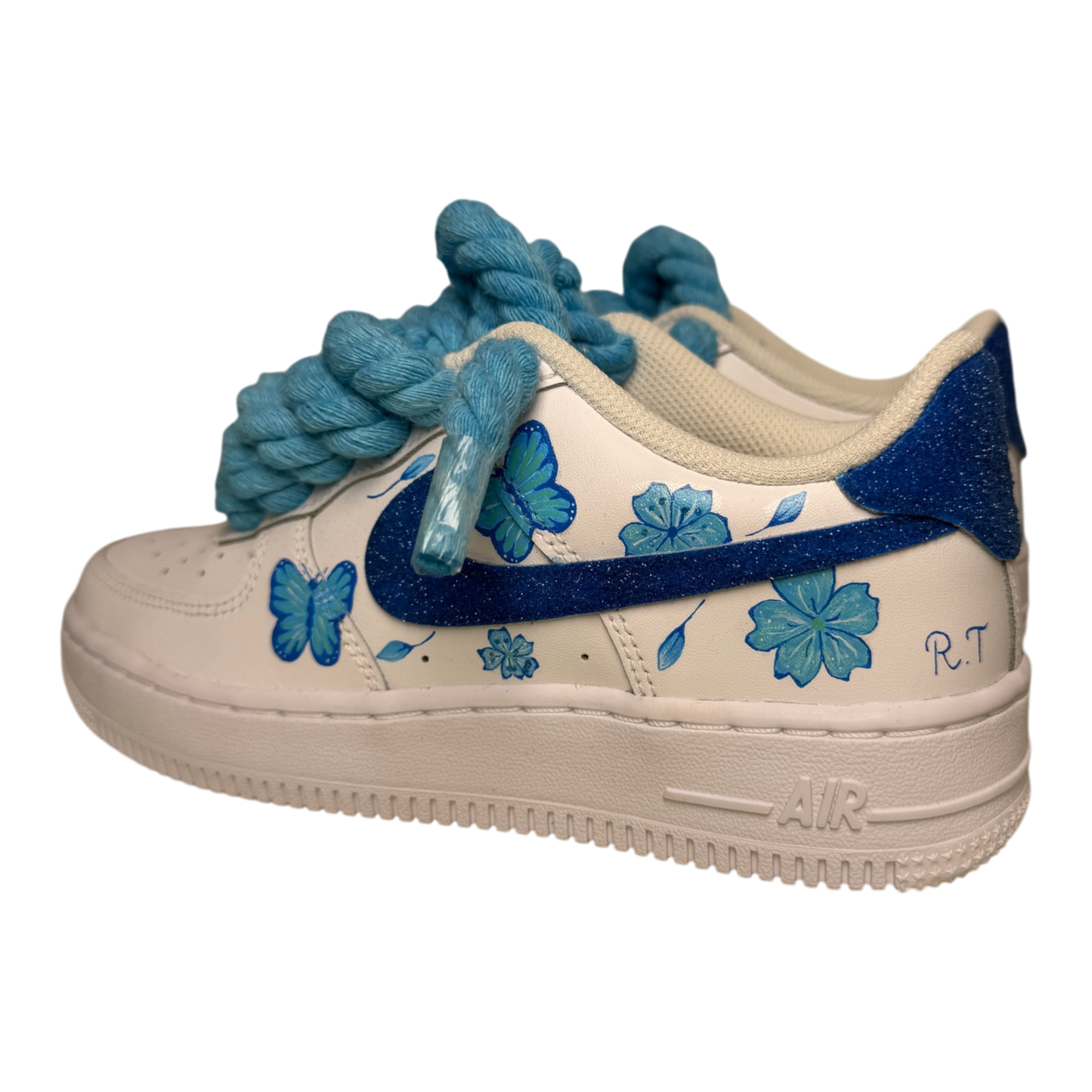 Nike Air Force 1 White "Glitter Butterfly"