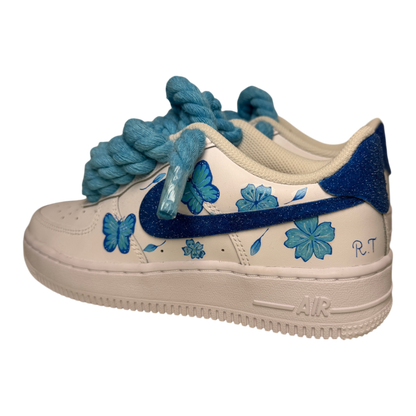 Nike Air Force 1 White "Glitter Butterfly"