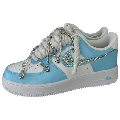 Nike Air Force 1 White "Frosted Diamond Stones"