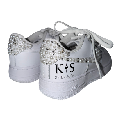 Nike Air Force 1 White "Wedding"