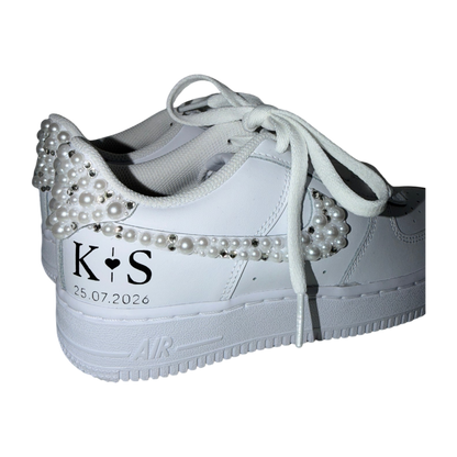 Nike Air Force 1 White "Wedding"