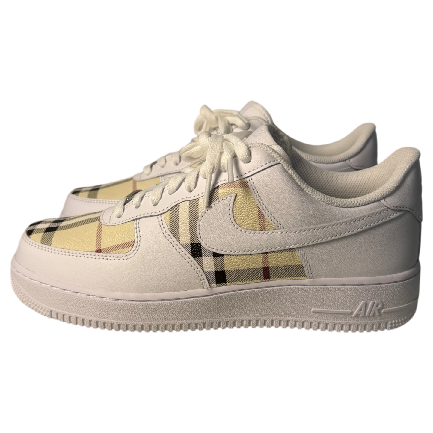 Nike Air Force 1 White "Burberry"