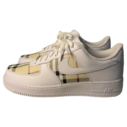 Nike Air Force 1 White "Burberry"