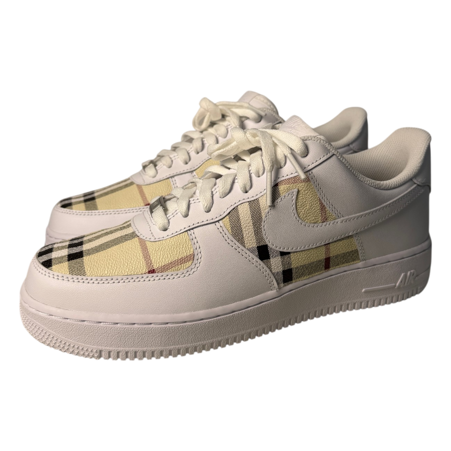 Nike Air Force 1 White "Burberry"