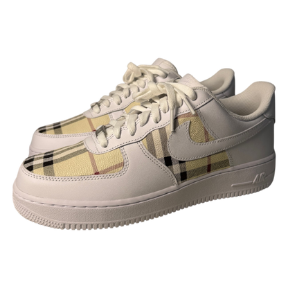 Nike Air Force 1 White "Burberry"
