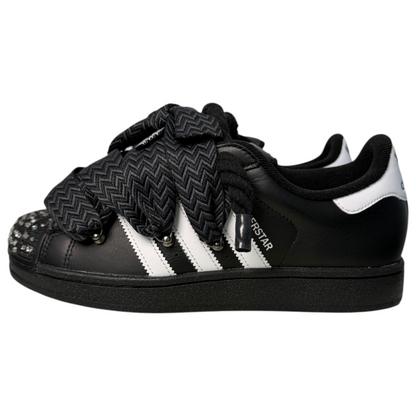 Custom Superstar x Lamine Yamal "Black Diamond Lanvin"