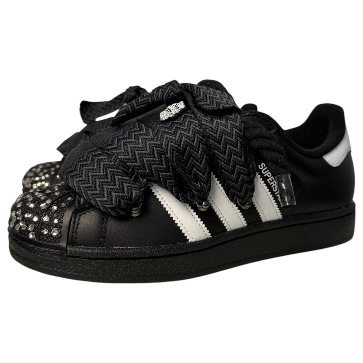 Custom Superstar x Lamine Yamal "Black Diamond Lanvin"