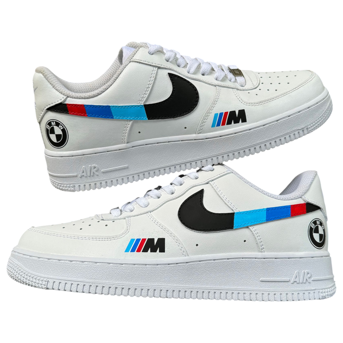 Custom Air Force 1 White "Motorsport"