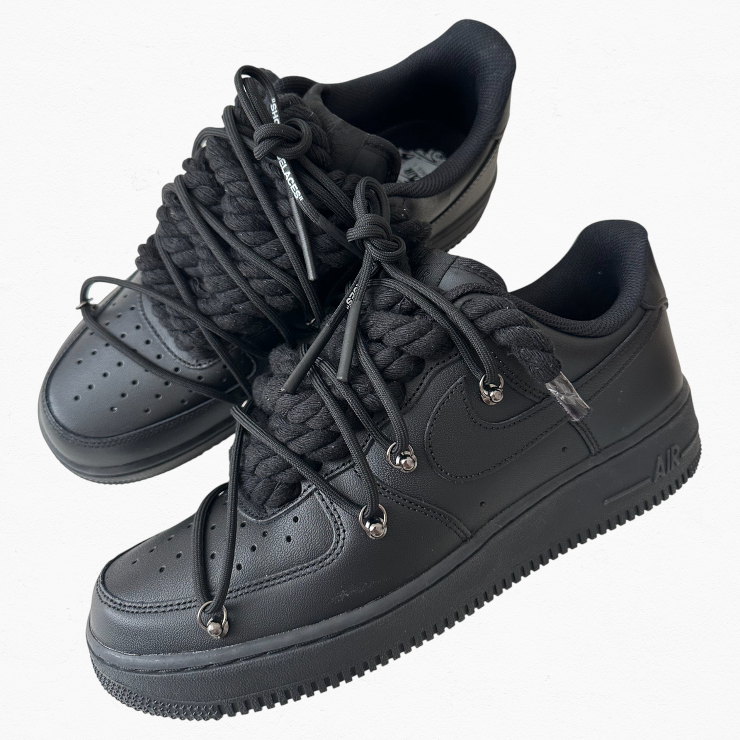 Nike Air Force 1 Black "Overlace Black"