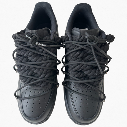 Nike Air Force 1 Black "Overlace Black"
