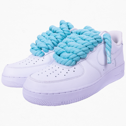 Nike Air Force 1 Low "Aqua Rope Lace"