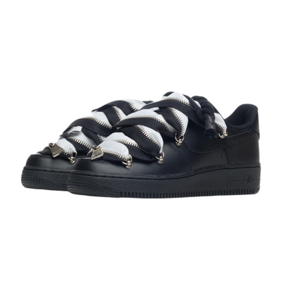 Custom Air Force 1 Black “Black & White Lanvin ZIP”