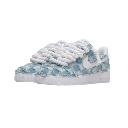 Custom Air Force 1 White “Denim”