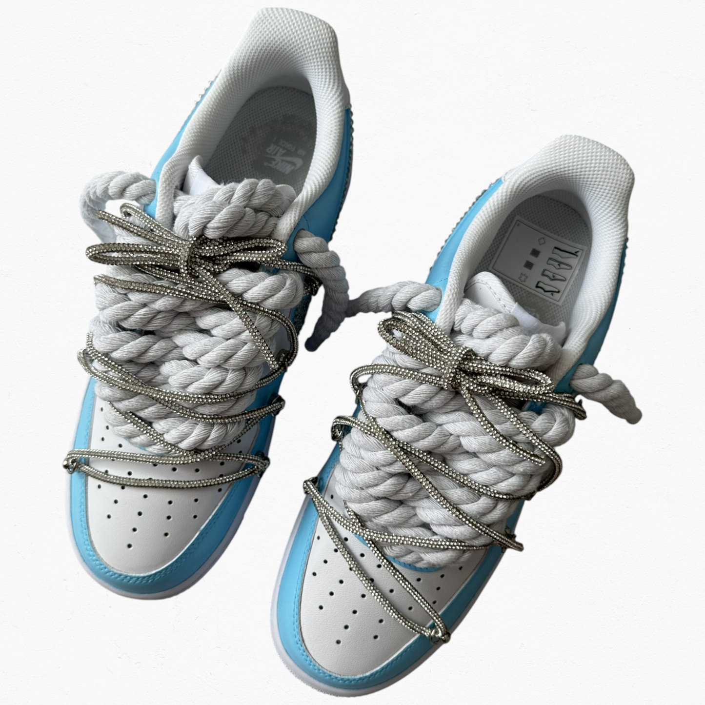 Nike Air Force 1 White "Frosted Diamond Stones"